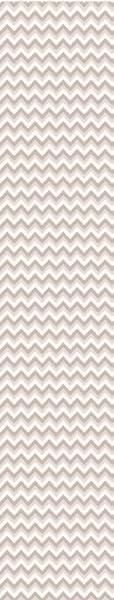Papel De Parede Lavável Chevron Marrom Claro 18m - 7