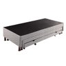 Cama Box Base C-2 Auxiliares Solteiro Universal Rústico Bordado White (88x188x32) - Paropas - 8