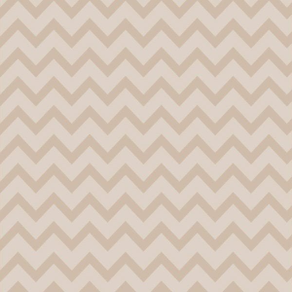 Papel De Parede Lavável Chevron Triangulares Marrom 18m - 1