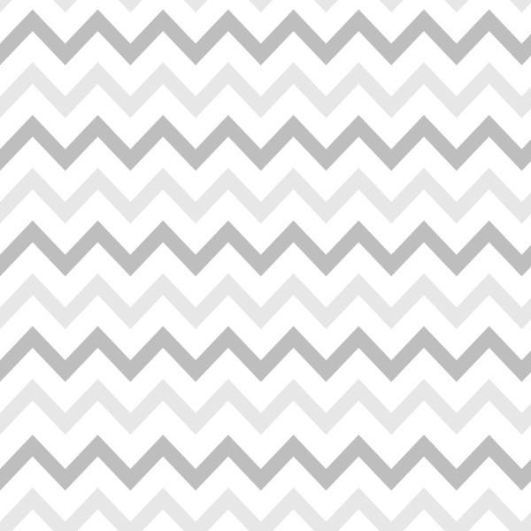 Papel De Parede Lavável Chevron Triangulares Cinza Claro 9m - 1
