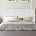 Ver imagem 2 de Cabeceira Cama Box Queem Estofada Grécia 160 Cm Linho:branco