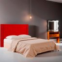Ver imagem 2 de Cabeceira Casal Queen Estofada para Cama Box Toronto Veludo Vermelho