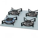 Ver imagem 4 de Fogão Cooktop Fischer 4 Bocas Gás Mesa Vidro - Branco 1519-5902