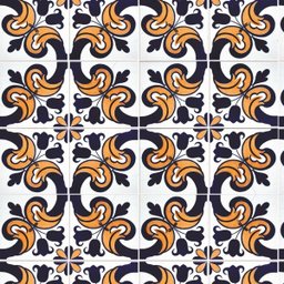 Papel de Parede Lavável Azulejo Português Antigo 18m - 1