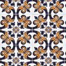 Papel de Parede Lavável Azulejo Português Antigo 18m - 1