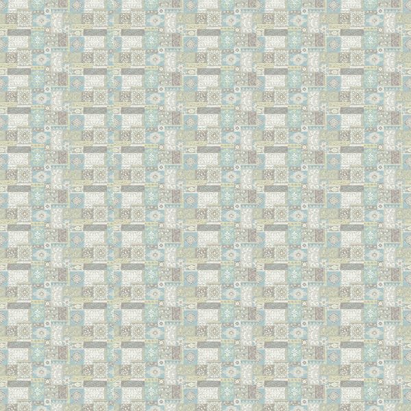 Papel de Parede Lavável Vidrado Português Antigo 18m - 6