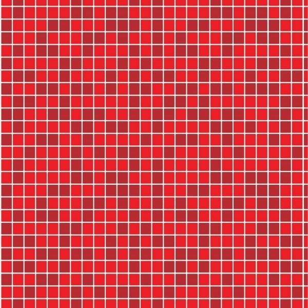 Papel de Parede Adesivo Lavável Pastilhas Vermelhas 6m - 1