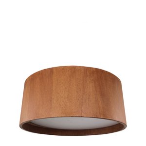 Plafon Redondo Madeira 70cm Mel