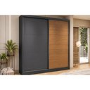 Ver imagem 1 de Guarda Roupa Casal 2 Portas 6 Gav T592 Canela Kappesberg
