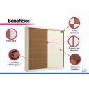 Ver imagem 7 de Guarda Roupa Casal 2 Portas 6 Gav T592 Canela Kappesberg