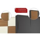 Ver mais imagens de Guarda Roupa Casal 2 Portas 6 Gav T592 Canela Kappesberg