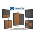 Ver imagem 3 de Guarda Roupa Casal 2 Portas 6 Gav T592 Canela Kappesberg