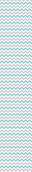 Papel De Parede Lavável Chevron Cinzas E Azuis 3m - 7