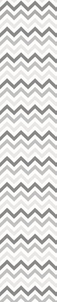 Papel De Parede Lavável Chevron Tons De Cinza 6m - 7