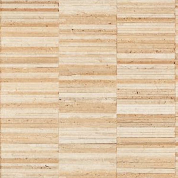 Papel de Parede Adesivo Lavável Pedra Filete Rosê 18m - 1