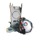 Ver imagem 1 de Abafador de Ruídos 26 Db Infantil com Suporte em Mdf