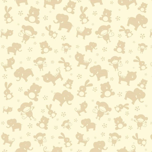 Papel De Parede Adesivo Lavável Animais 15m - 1