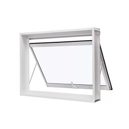 Janela Maxim-ar em Aço sem Grade 60x80 R120 Evidence - Branco - 1