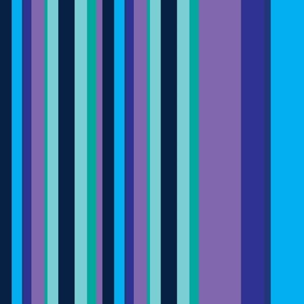 Papel De Parede Adesivo Lavável Listrado Azul Neon 6m - 1
