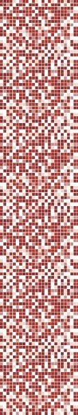 Papel de Parede Lavável Pastilhas Abstratas Vermelhas 15m - 5