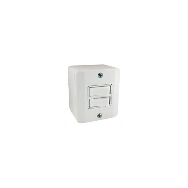 Conjunto 2 Interruptor Simples 10a Sistema X - 1
