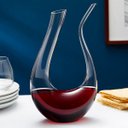 Ver imagem 5 de Decanter de Vinho 1400ml Formato em U Clássico Decantador Vitino Decanter de Vinho formato U