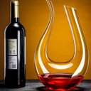 Ver imagem 6 de Decanter de Vinho 1400ml Formato em U Clássico Decantador Vitino Decanter de Vinho formato U