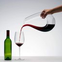 Ver imagem 4 de Decanter de Vinho 1400ml Formato em U Clássico Decantador Vitino Decanter de Vinho formato U