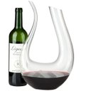 Ver imagem 3 de Decanter de Vinho 1400ml Formato em U Clássico Decantador Vitino Decanter de Vinho formato U