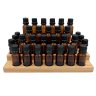 SUPORTE PARA ÓLEOS ESSENCIAIS DE MADEIRA PARA 30 FRASCOS (24 Para 15 ml e 6 Para 5 ml) - 4