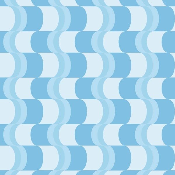 Papel De Parede Adesivo Lavável Abstrato Azul 12m - 1