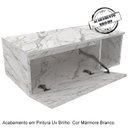 Ver imagem 5 de Conjunto De Armarios Para Banheiro Com Espelheira BN11 Marmore Branco Tecno Mobili