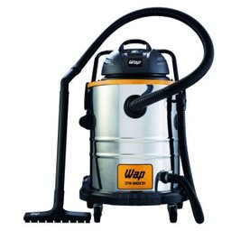Aspirador de Pó e Água Potente WAP GTW Inox 50 1600W 50L com Rodinhas e Extensores de Longo Alcance 220V - 1