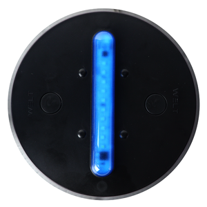 EcoLight Luminária Econômica - Base Preta Azul - 110V