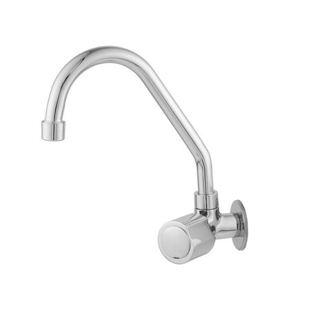 Torneira de Parede para Cozinha Leão Cromada 1168 C40