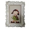 Quadro Decorativo Menina Urso 8 19X14,5Cm - 1