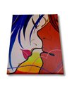 Ver imagem 5 de Mini Quadro Decorativo de Lindo Casal em Acrílico Medido 30 X 25 Cm Pintado a Mão