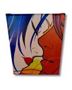 Ver imagem 7 de Mini Quadro Decorativo de Lindo Casal em Acrílico Medido 30 X 25 Cm Pintado a Mão