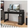 Mesa Gamer para Computador Escrivaninha Preta 136cm Caemmun - 2