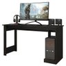 Mesa Gamer para Computador Escrivaninha Preta 136cm Caemmun - 1