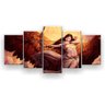 Quadro Decorativo Anjo Flecha 129x61 5pc Sala - 1