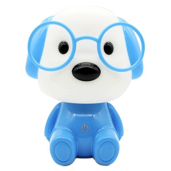 Luminária Infantil Zona Criativa Cachorro Azul - 1