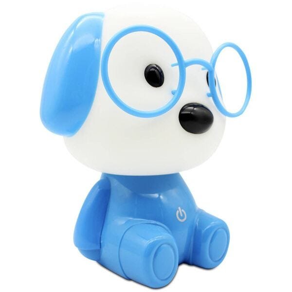 Luminária Infantil Zona Criativa Cachorro Azul - 3