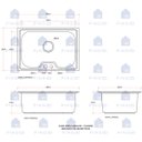 Ver imagem 6 de Cuba para Cozinha com Acessórios Carajás e Torneira Monocomando Inox São Lorenço