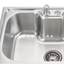 Ver imagem 4 de Cuba para Cozinha com Acessórios Carajás e Torneira Monocomando Inox São Lorenço