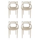Ver imagem 1 de Kit 4 Cadeiras Allegra Masters Nude