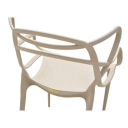 Kit 6 Cadeira Allegra Masters Nude - 4