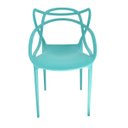 Ver imagem 3 de Kit 6 Cadeira Allegra Masters Turquesa