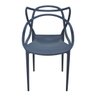 Cadeira Allegra Azul Petróleo - Kit com 6 - 2