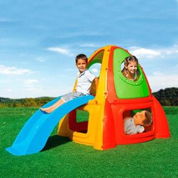Escorregador Infantil Foguete Colorido 206x121 Bel - 2